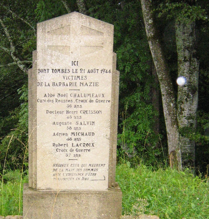 A Nos Morts Les Rousses 39220